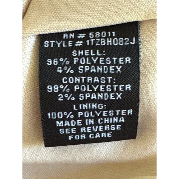 Jax NWT $119 Navy Lace Overlay Sheath Dress Off-Shoulder Neckline Women's Size 8 - Picture 9 of 10